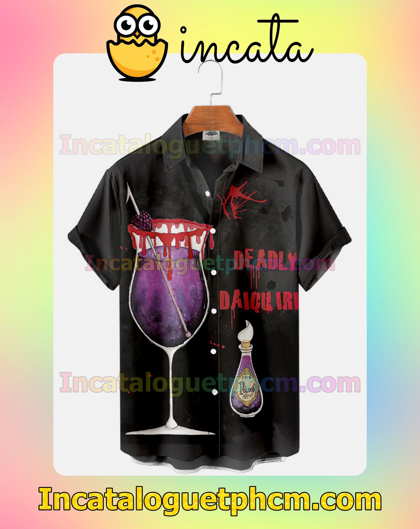 The cheapest Deadly Daiquiri Halloween Halloween Idea Shirt