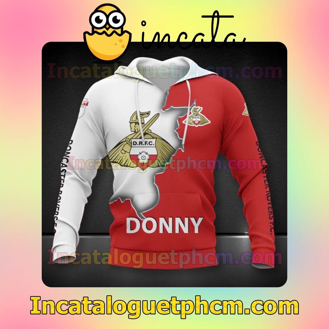 Doncaster Rovers FC Donny Long Sleeve Tee Bomber Jacket