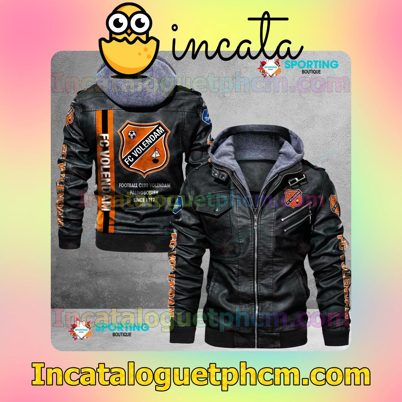 FC Volendam Brand Uniform Leather Jacket