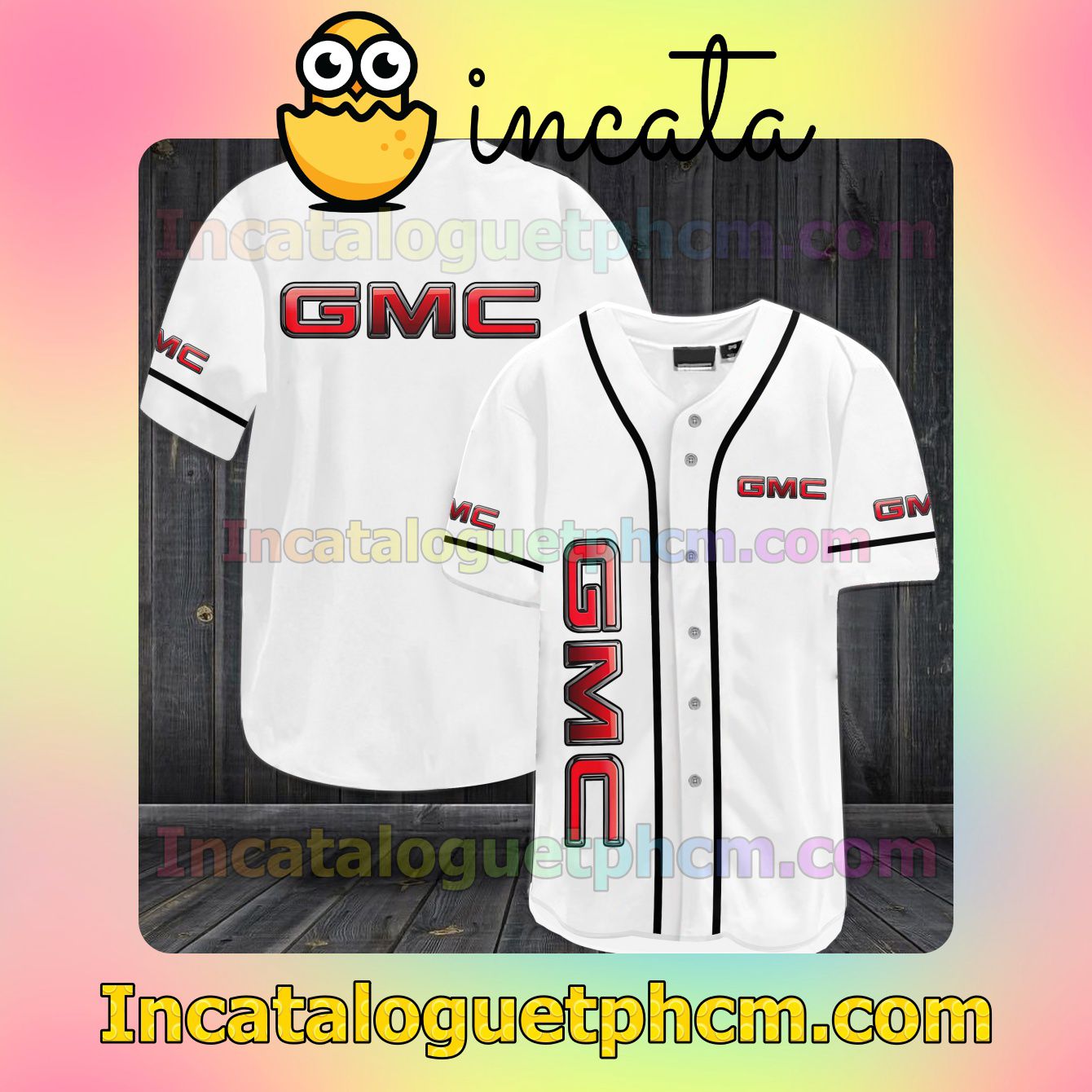 Adorable GMC Baseball Jersey Shirt