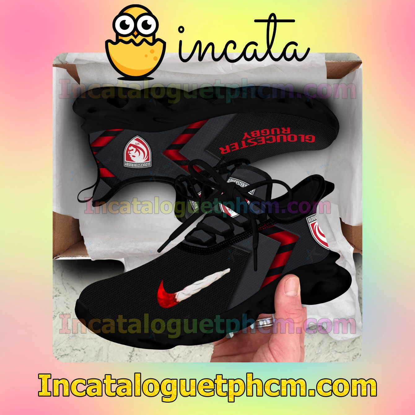 Drop Shipping Gloucester Rugby Women Fashion Sneakers