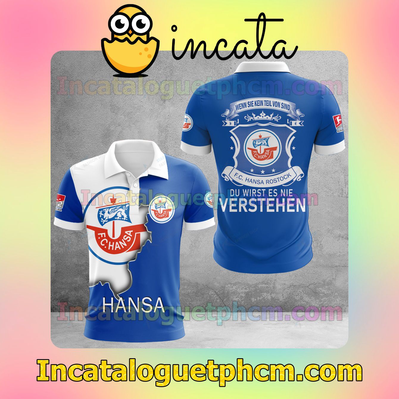 Hansa Rostock 3D Hoodie, Hawaiian Shirt