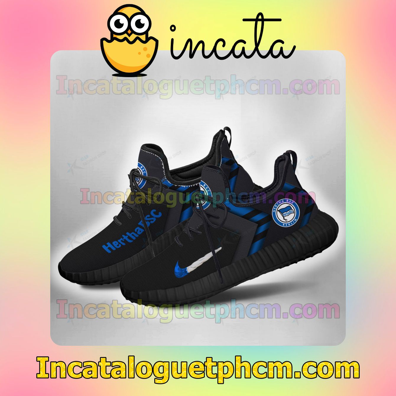 Hot Deal Hertha BSC Ultraboost Yeezy Shoes Sneakers