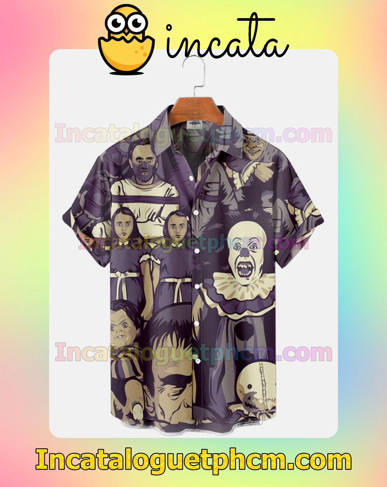 Very Good Quality Horror Characters For Halloween Vintage Halloween Idea Shirt