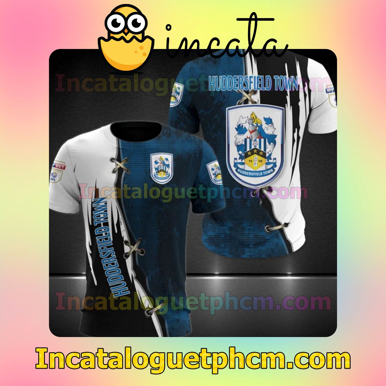 Huddersfield Town FC Long Sleeve Tee Bomber Jacket
