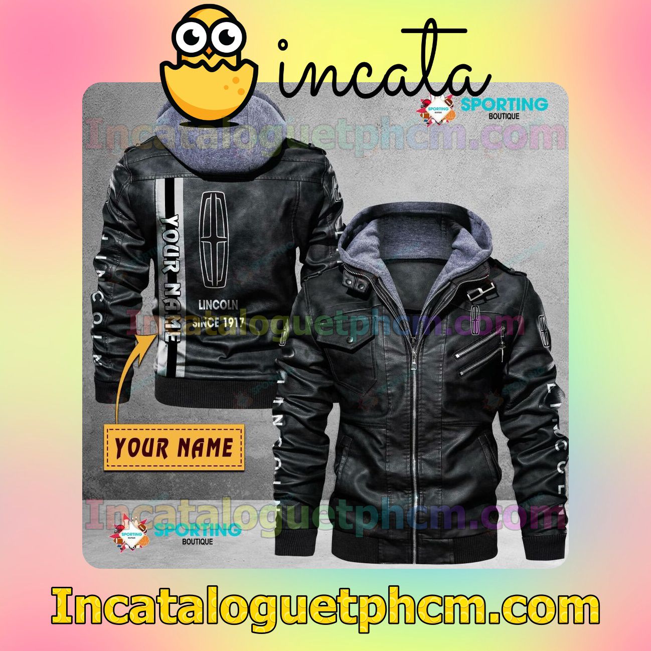 Lincoln Customize Brand Uniform Leather Jacket