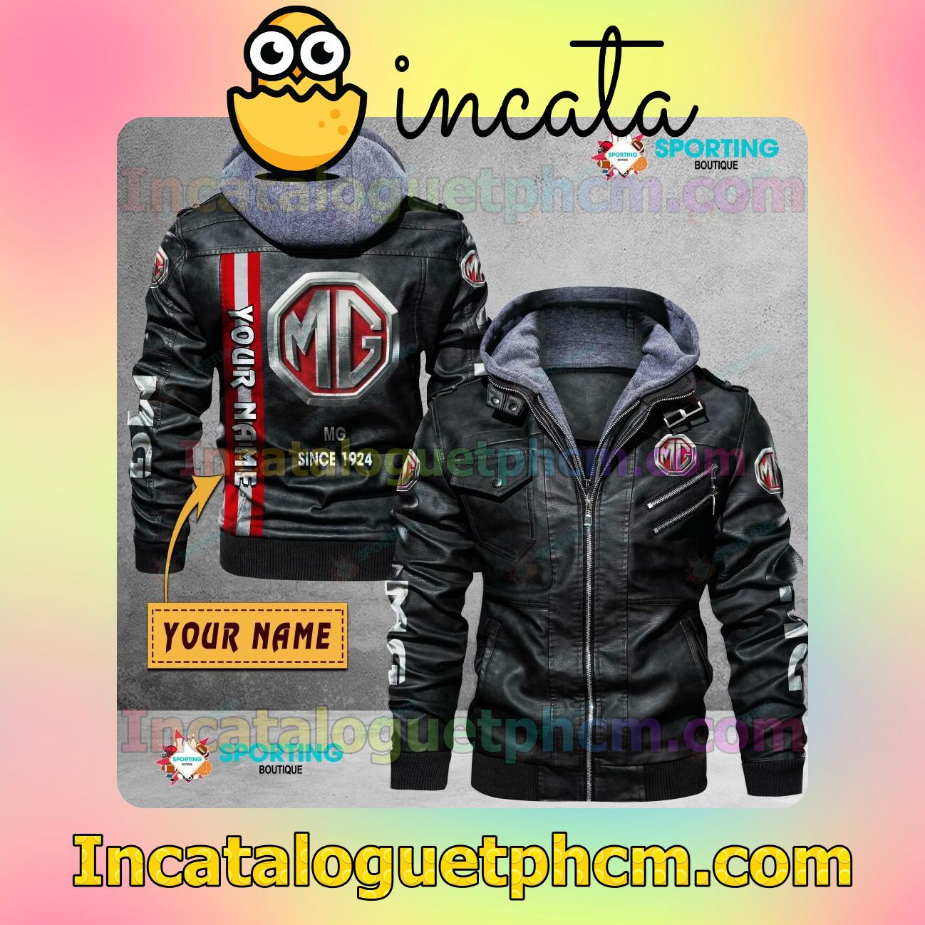 MG Customize Brand Uniform Leather Jacket