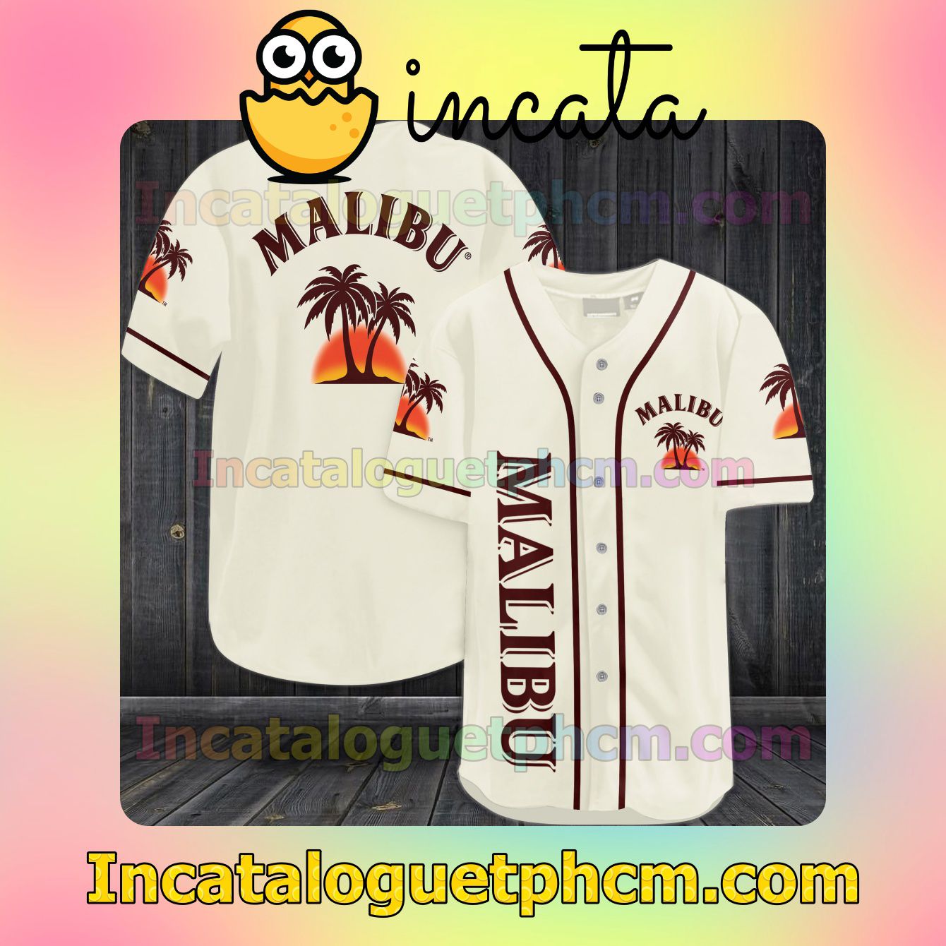 Official Malibu Baseball Jersey Shirt