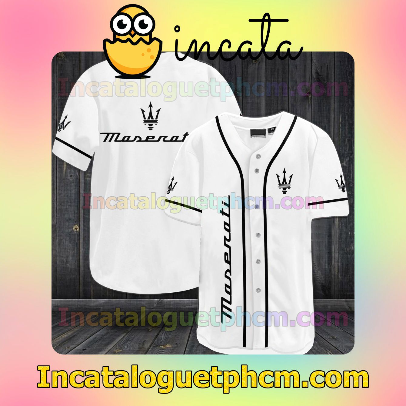 Unisex Maserati Baseball Jersey Shirt