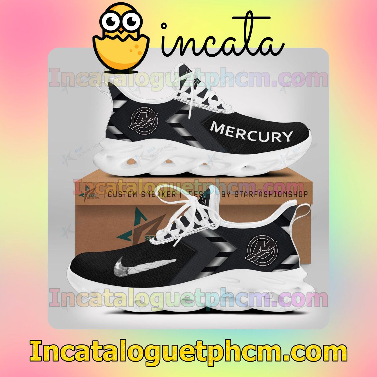Limited Edition Mercury Marine Women Fashion Sneakers