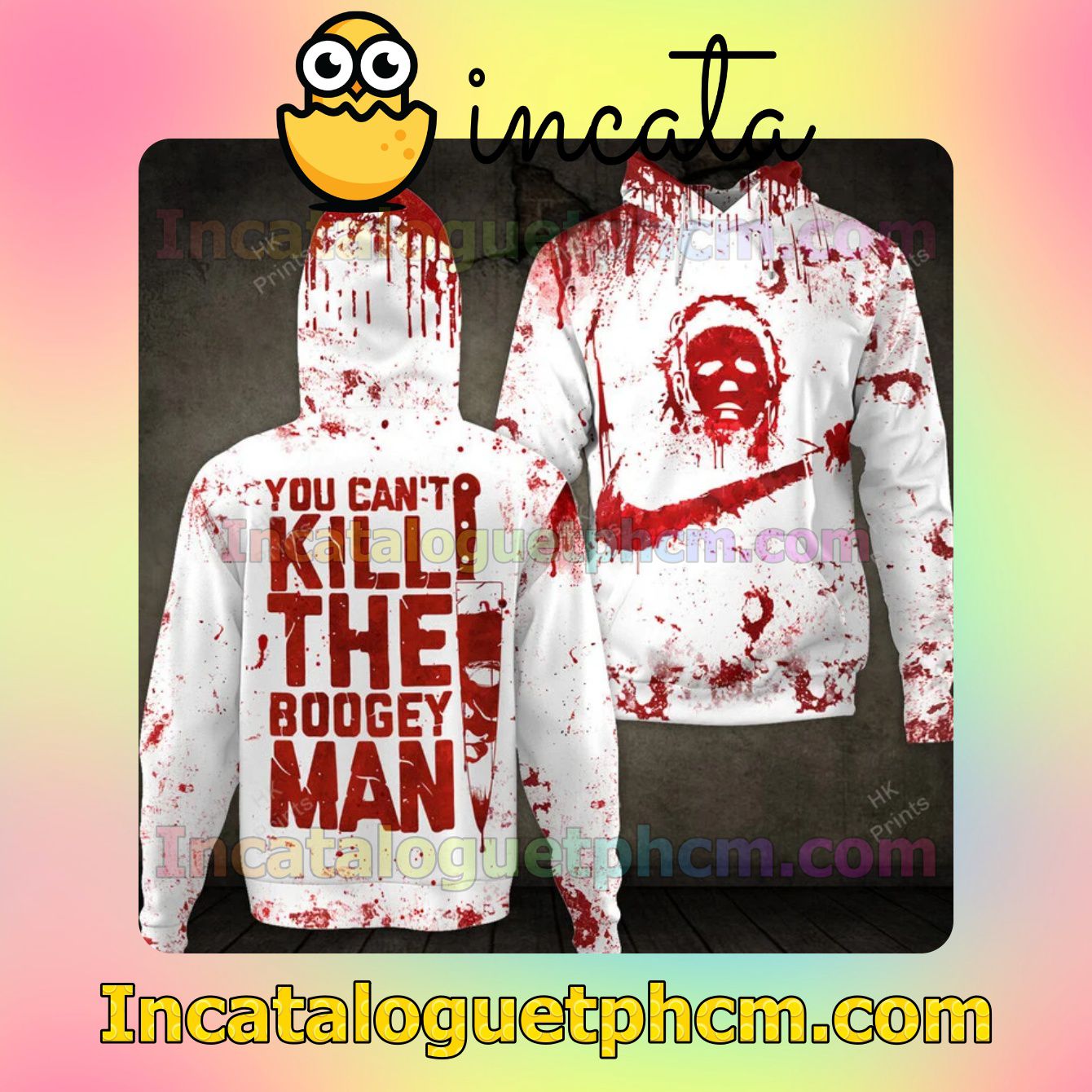 Michael Myers You Can't Kill The Boogey Man Halloween Hooded Sweatshirt