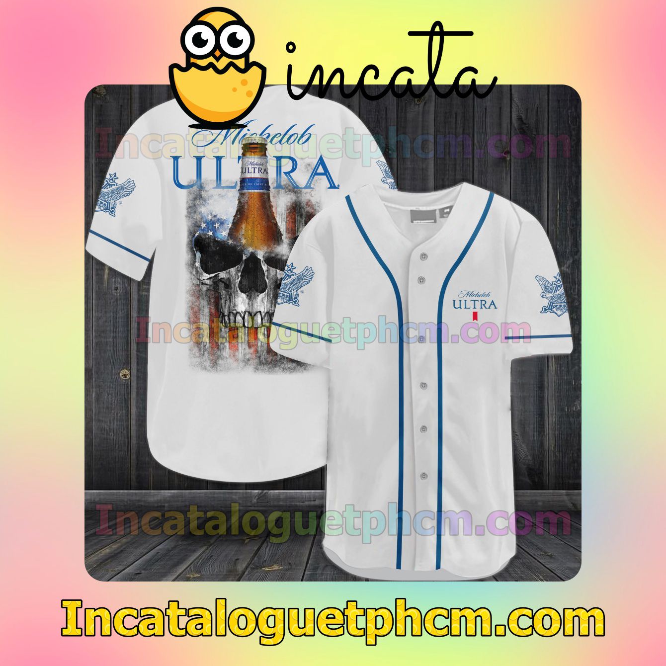 Us Store Michelob Ultra Baseball Jersey Shirt