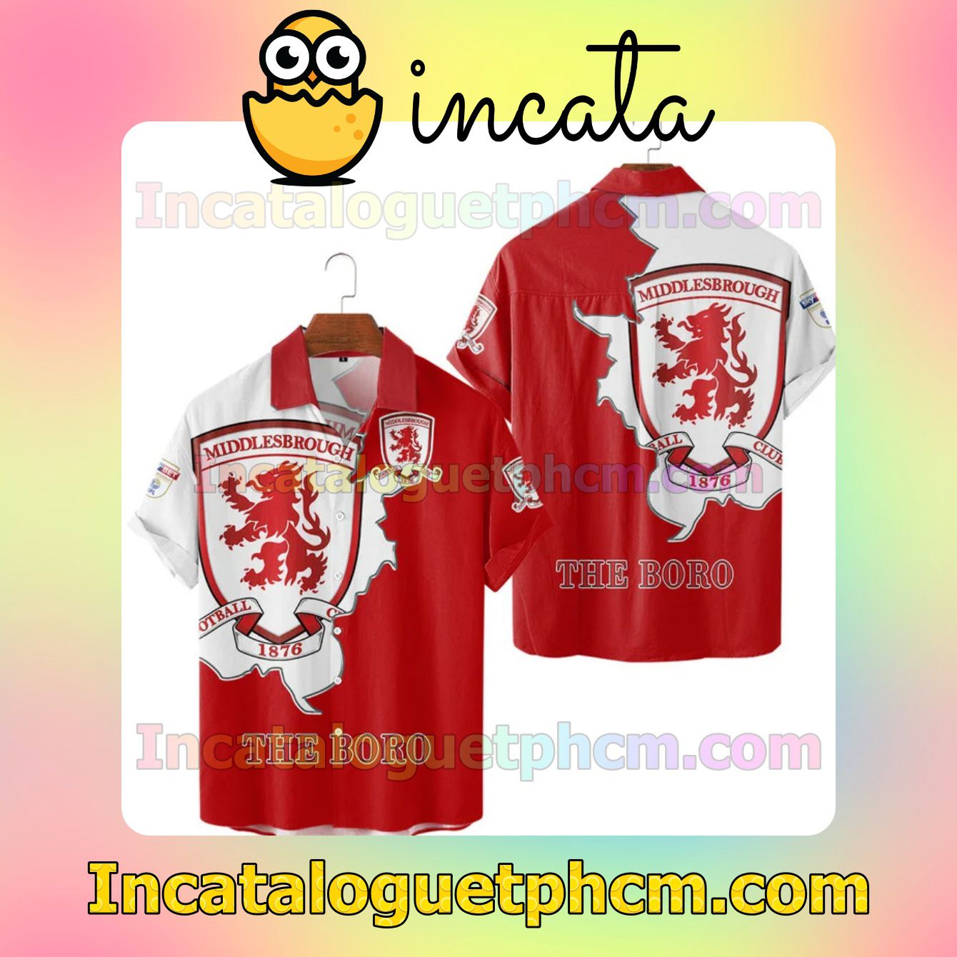 Hot Middlesbrough Football Club The Boro Long Sleeve Tee Bomber Jacket