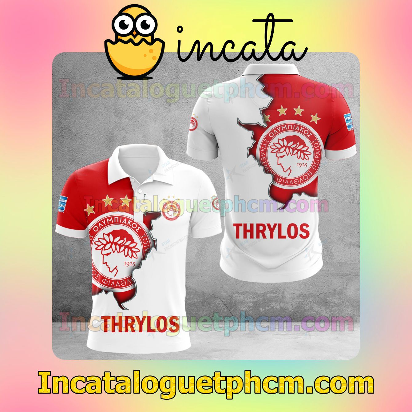 Olympiacos F.C. 3D Hoodie, Hawaiian Shirt