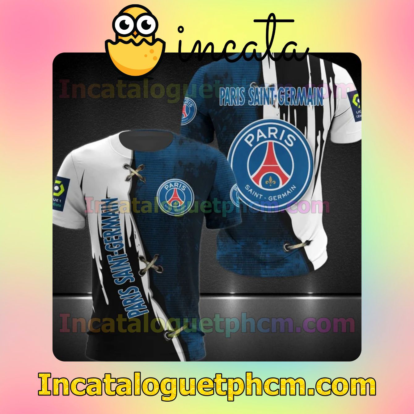 Absolutely Love Paris Saint-Germain FC Long Sleeve Tee Bomber Jacket