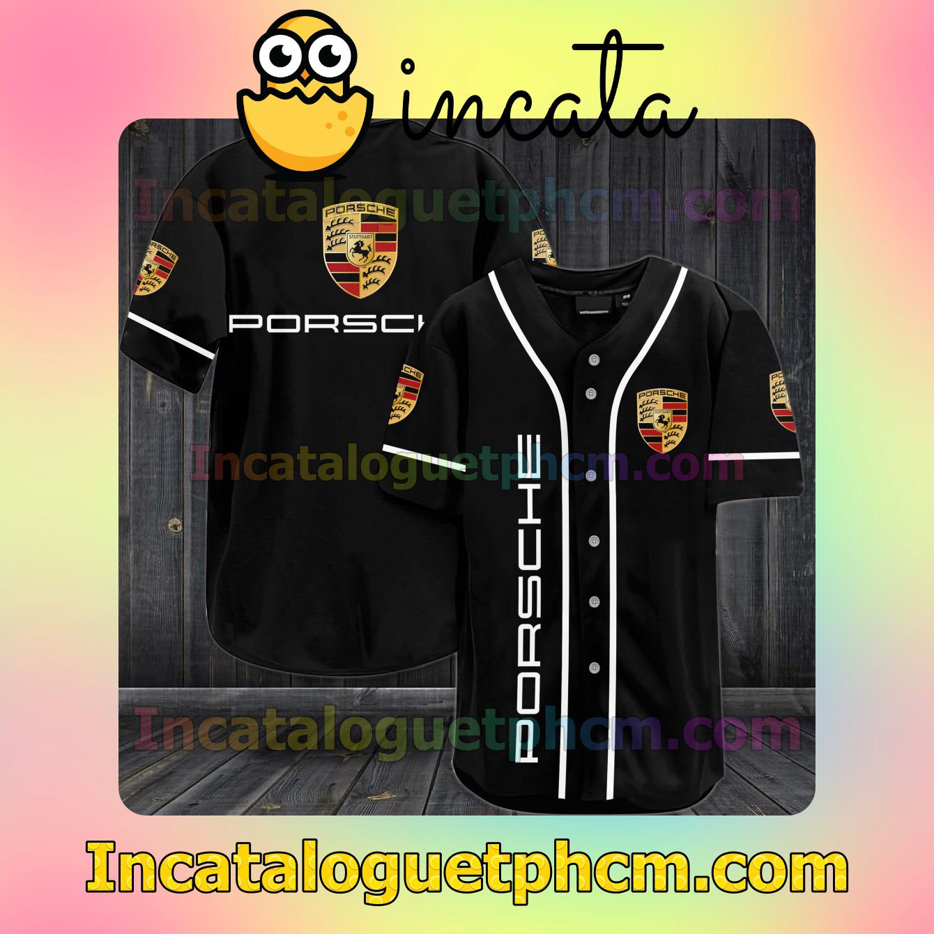 Get Here Porsche Baseball Jersey Shirt