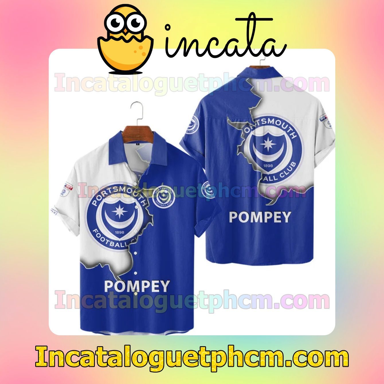 eBay Portsmouth FC Pompey Long Sleeve Tee Bomber Jacket