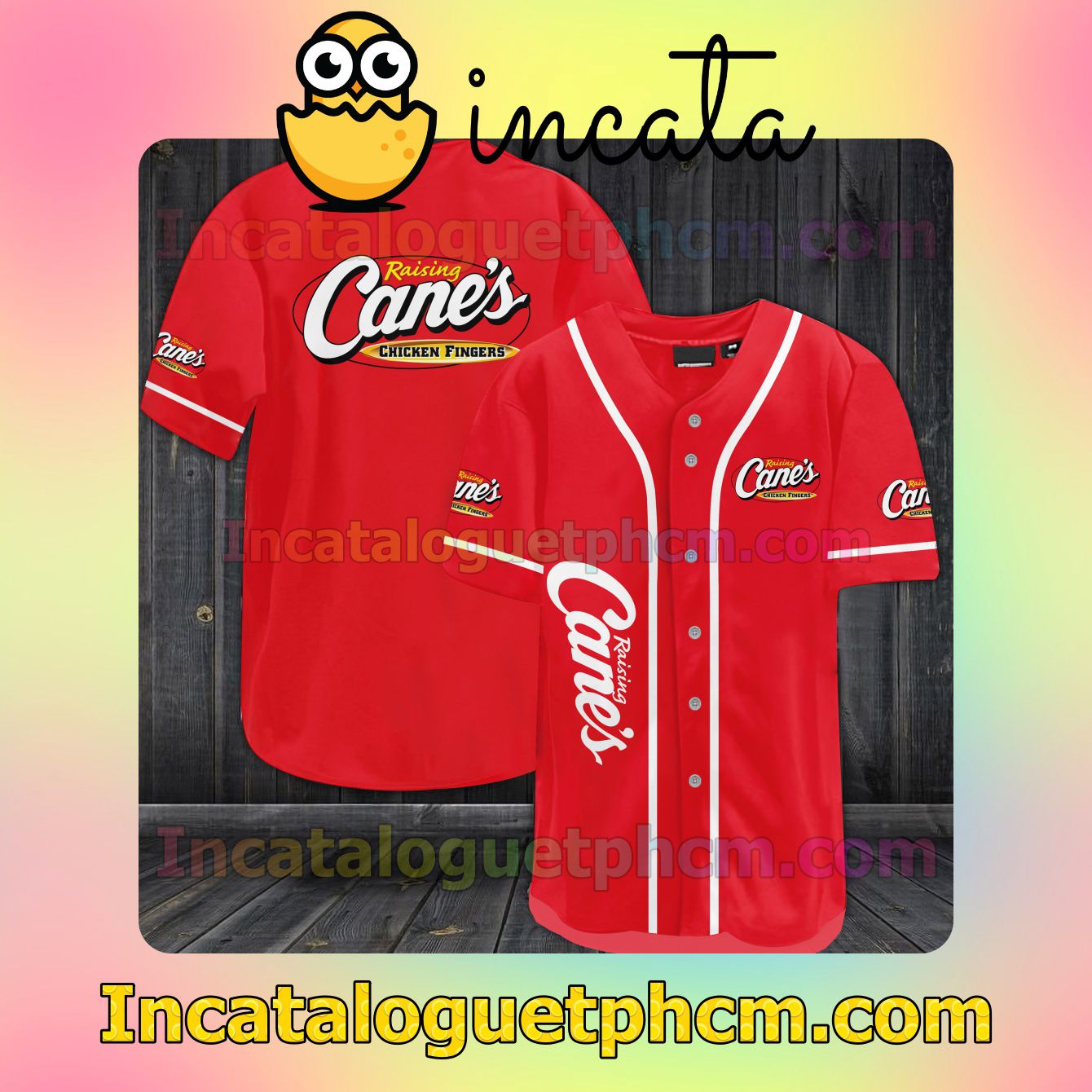 Raising Cane's Chicken Fingers Baseball Jersey Shirt