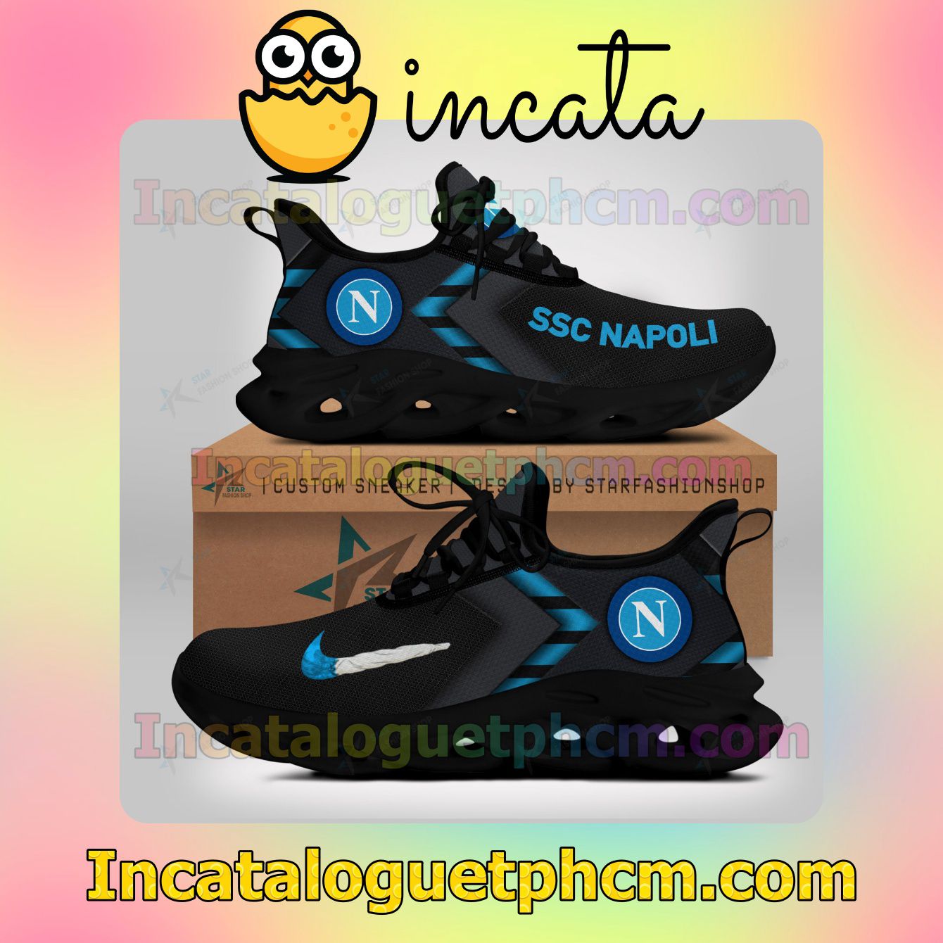 Mother's Day Gift SSC Napoli Women Fashion Sneakers