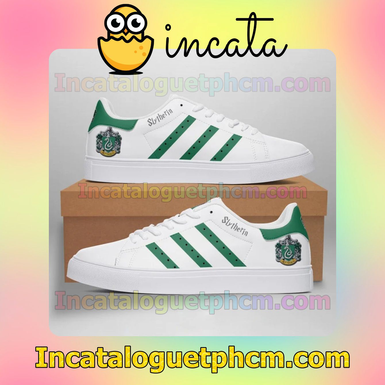 Etsy Slytherin Harry Potter Adidas Low Top Shoes