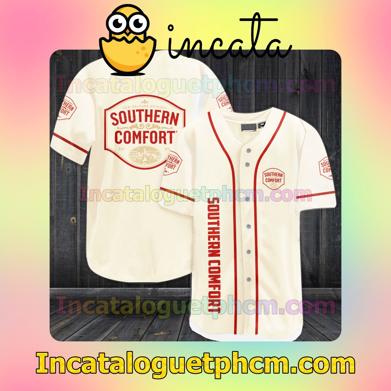 Southern Comfort Whiskey Baseball Jersey Shirt