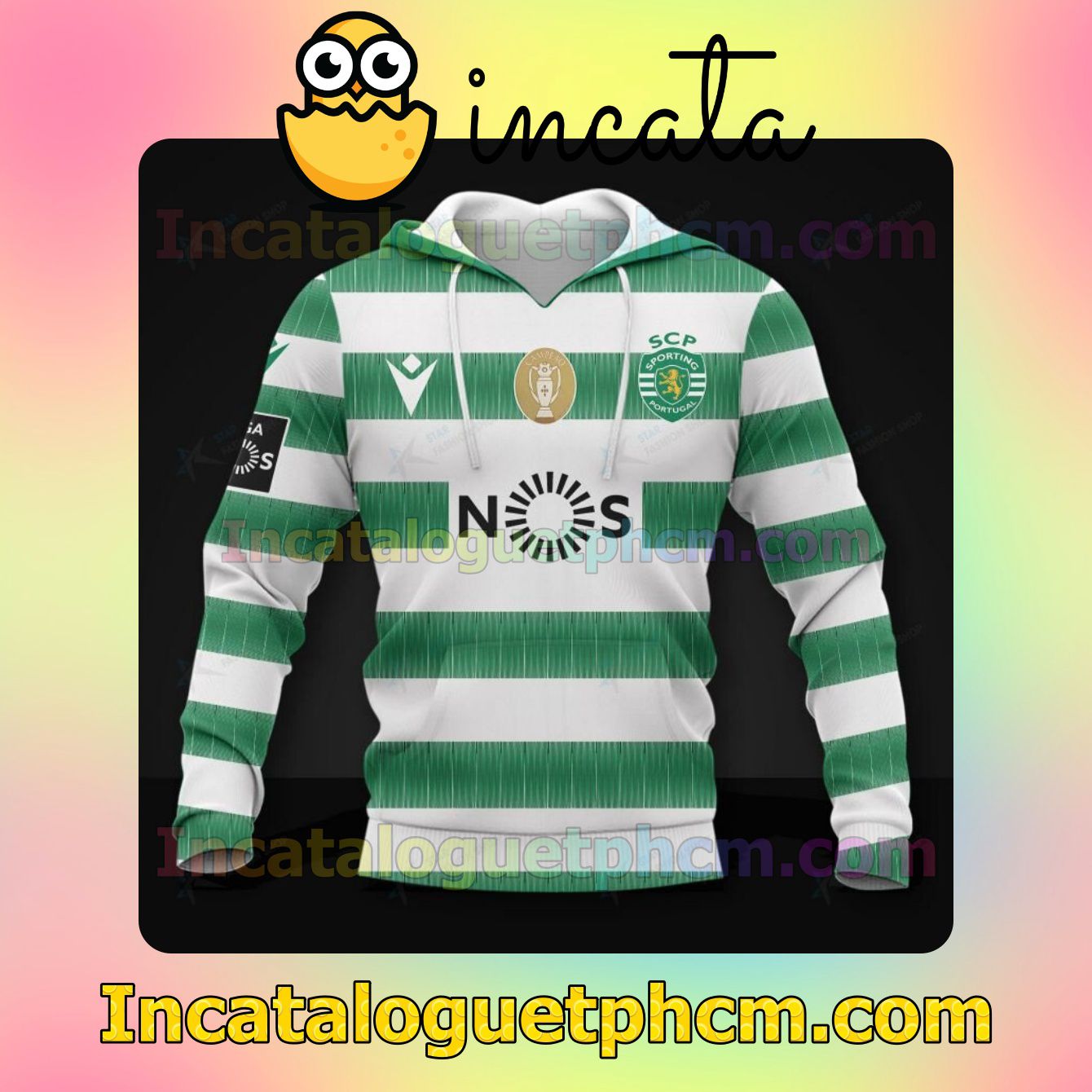 Best Shop Sporting Clube de Portugal 3D Hoodie, Hawaiian Shirt