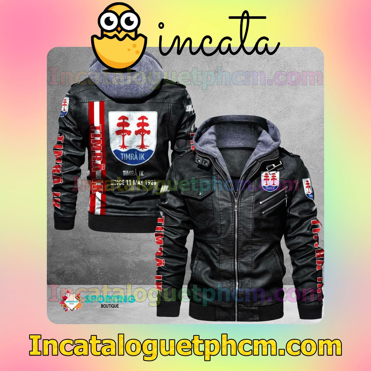 Timra IK Brand Uniform Leather Jacket
