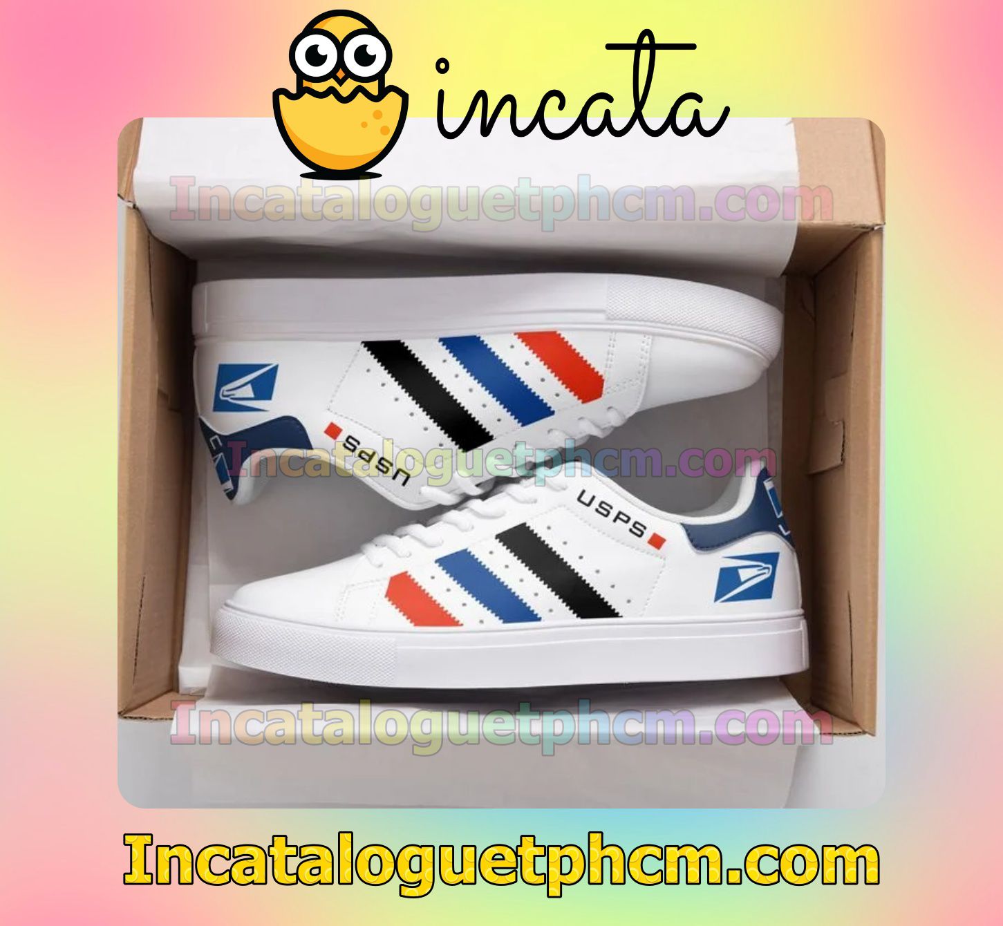 USPS Adidas Low Top Shoes