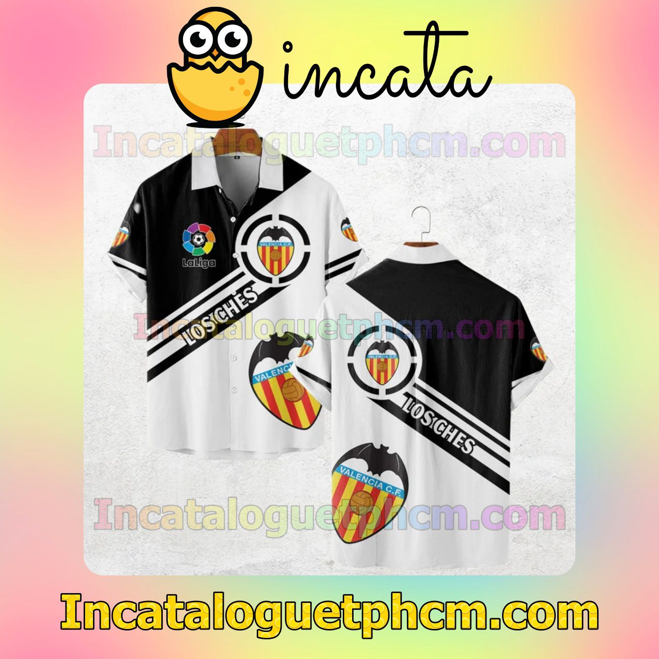 Check out Valencia CF Los Ches La Liga Long Sleeve Tee Bomber Jacket