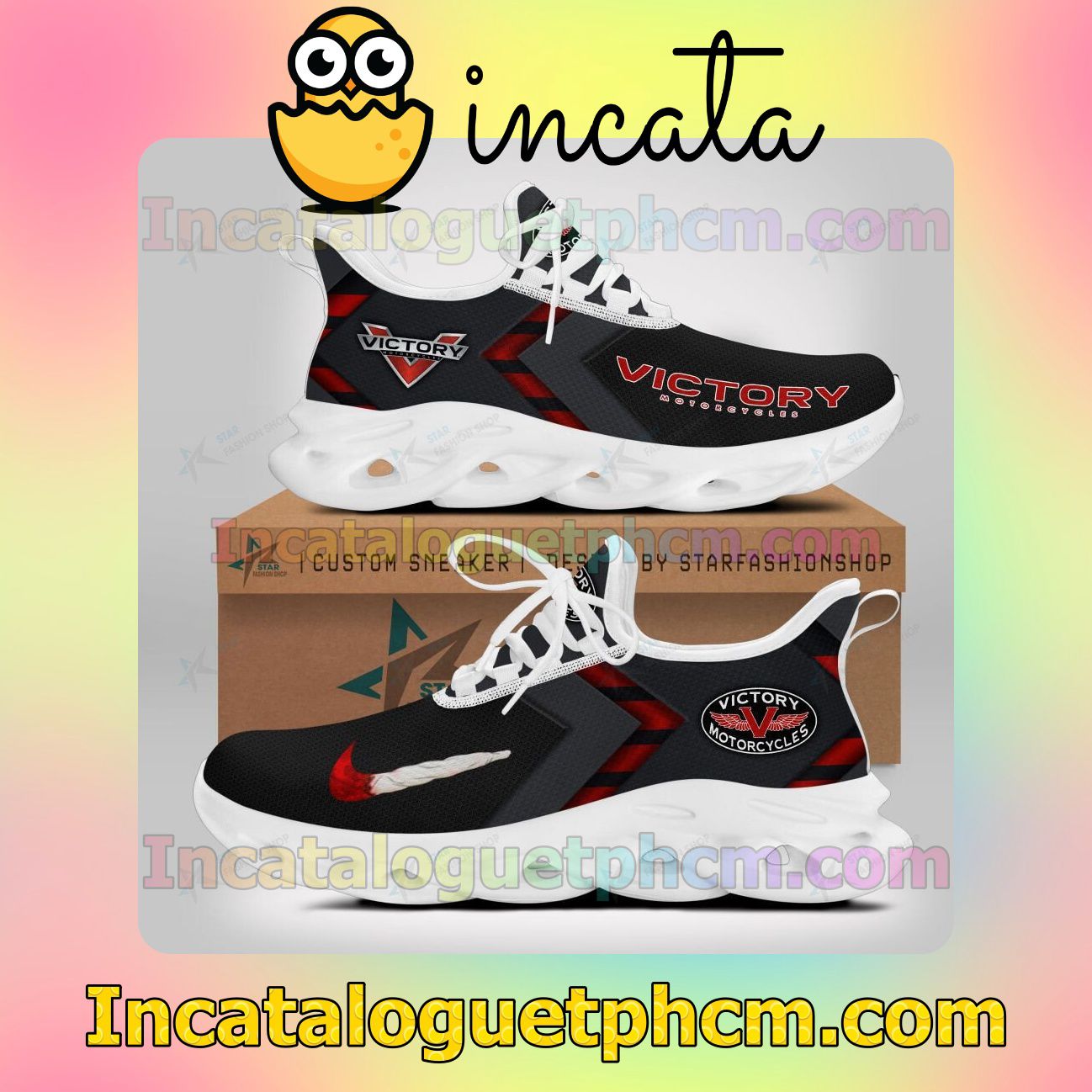 Gorgeous Victory Motorcycles Women Fashion Sneakers