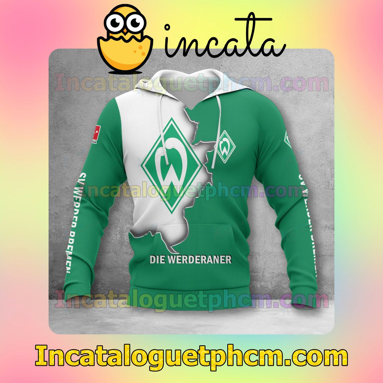 Check out Werder Bremen 3D Hoodie, Hawaiian Shirt
