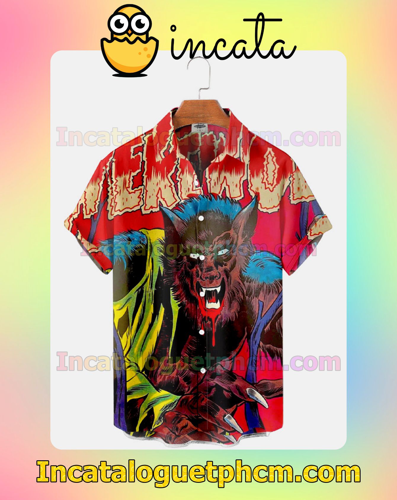 Free Ship Werewolf By Night Halloween Idea Shirt