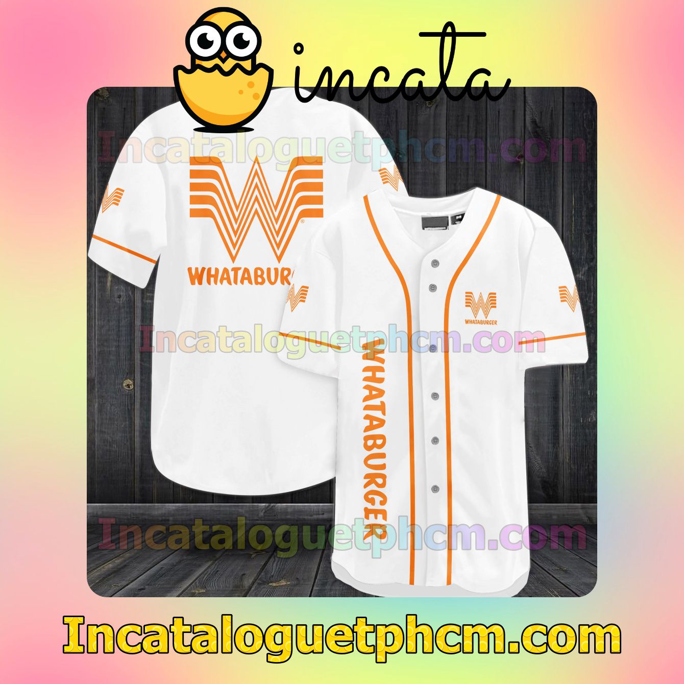POD Whataburger Baseball Jersey Shirt